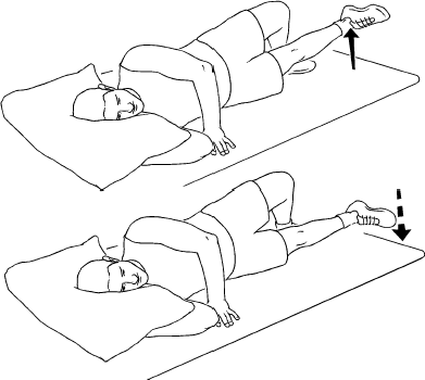 Hip Adduction Leg Lift Eccentric Side Lying